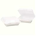Genpak Large Deep Foam Hinged Container, White, 200PK 20500-V  CPC
